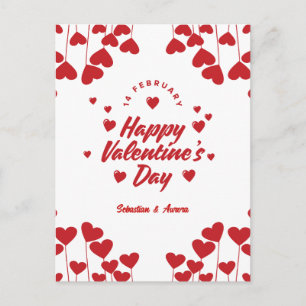 Cartes Pour Fêtes Annuelles "Captivé par votre amour" – Saint-Valentin moderne