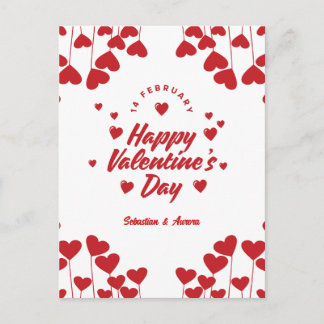 Cartes Pour Fêtes Annuelles "Captivé par votre amour" – Saint-Valentin moderne