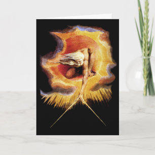 Cartes Pour Fêtes Annuelles Card:  Ancient of Days ! William Blake