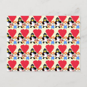 Cartes Pour Fêtes Annuelles Caricature amusante pour enfants Valentines