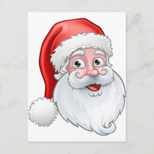 Cartes Pour Fêtes Annuelles Caricature du Père Noël