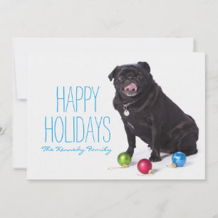 Cartes Pour Fêtes Annuelles Carlin Avec Ornements De Noël
