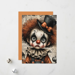 Cartes Pour Fêtes Annuelles Carnaval Fêlé – La Mascarade Mélancolique