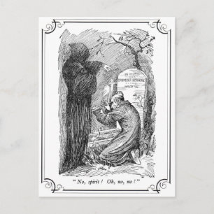 Cartes Pour Fêtes Annuelles Carol de Noël : Non, Esprit !