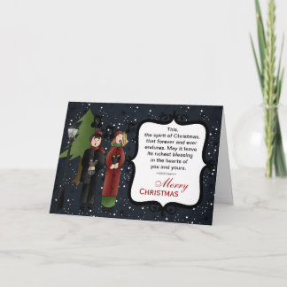 Cartes Pour Fêtes Annuelles Carols de Christmas