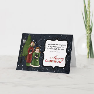 Cartes Pour Fêtes Annuelles Carols de Christmas