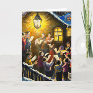Cartes Pour Fêtes Annuelles Carols de Noël