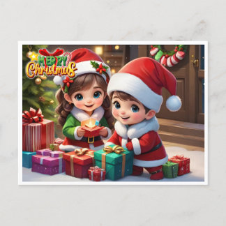 Cartes Pour Fêtes Annuelles Cartão Postal Feliz Natal