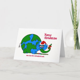Cartes Pour Fêtes Annuelles Carte-Carte de Noël d'Elsa