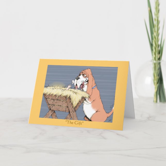 Cartes Pour Fêtes Annuelles "Carte du cadeau" (Devant)