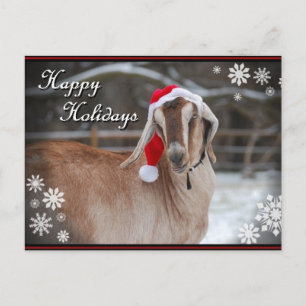 Cartes Pour Fêtes Annuelles "Carte photo des vacances de Goaty"