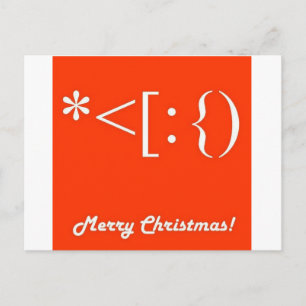 CARTES POUR FÊTES ANNUELLES **CARTE POSTALE POUR NOËL** UNIQUE ET SIMPLE