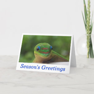 Cartes Pour Fêtes Annuelles Cartes de faune de vacances de Bonnes Fêtes