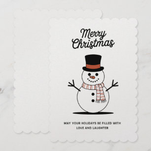 Cartes Pour Fêtes Annuelles "Cartes de Noël au Pays de l'Homme de Neige"