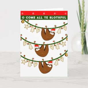 Cartes Pour Fêtes Annuelles Cartes de Noël drôles de fêtes