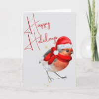 Cartes de vœux de Noël Tweety Bird Joyeuses Fêtes