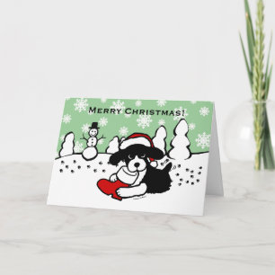 Cartes Pour Fêtes Annuelles Carton de Noël espagnol Springer anglais