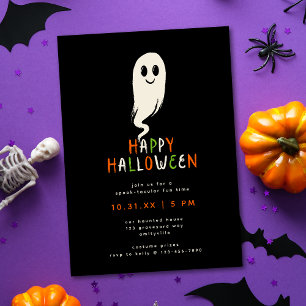 Cartes Pour Fêtes Annuelles Carton d'invitation à une fête d'Halloween pour en