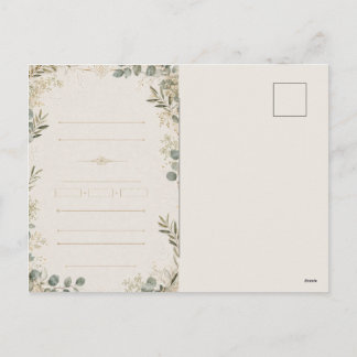 Cartes Pour Fêtes Annuelles Carton d'invitation de mariage de luxe – style ivo