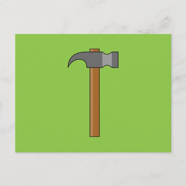 Cartes Pour Fêtes Annuelles Carton en marteau (Devant)