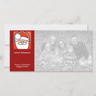 Cartes Pour Fêtes Annuelles Cartoon Père Noël Noël