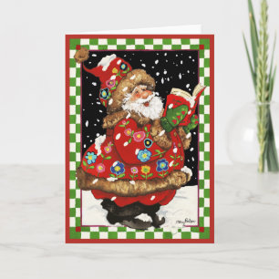 Cartes Pour Fêtes Annuelles Cartouche Père Noël