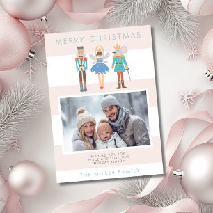 Cartes Pour Fêtes Annuelles Casse-Noisette Ballet minima photo moderne Noël