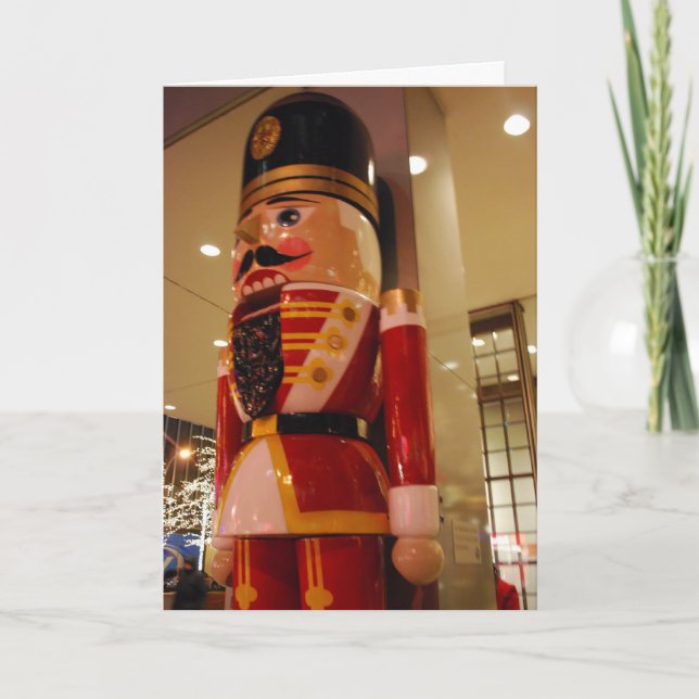 Cartes Pour Fêtes Annuelles Casse-noix (Devant)