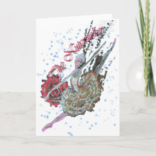 Cartes Pour Fêtes Annuelles Casse-noix Ballerina à Grand Jete-322