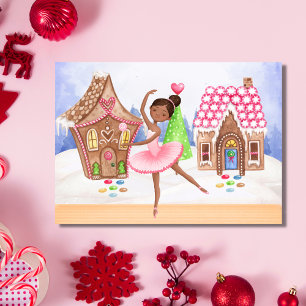 Cartes Pour Fêtes Annuelles Casse-noix Ballet de fée de prune de sucre Noël