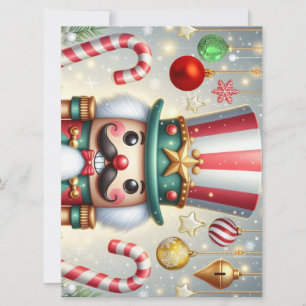 Cartes Pour Fêtes Annuelles Casse-noix classique, coloré, fantaisiste