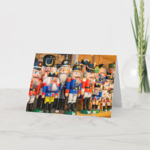 Cartes Pour Fêtes Annuelles Casse-noix en bois