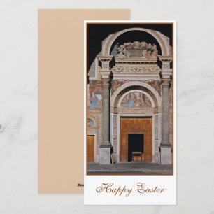 Cartes Pour Fêtes Annuelles Cathédrale Aoste, Italie, Pâques