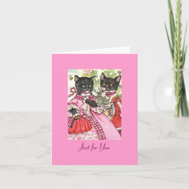Cartes Pour Fêtes Annuelles Catly love Valentine (Devant)