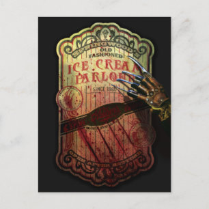 Cartes Pour Fêtes Annuelles Cauchemar sur Elm Street   Crème Glacée de Springw