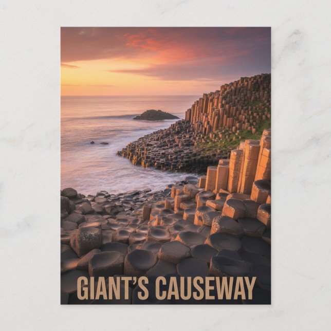 Cartes Pour Fêtes Annuelles Causeway Giants (Devant)