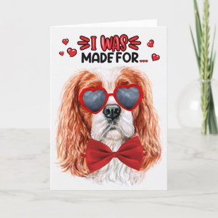 Cartes Pour Fêtes Annuelles Cavalier King Charles Chien Vous Aimant Valentine