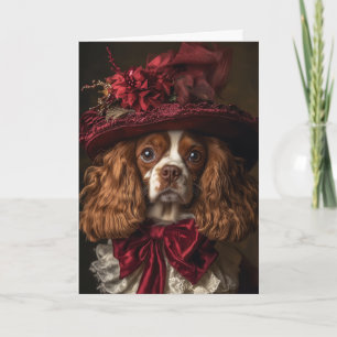 Cartes Pour Fêtes Annuelles Cavalier King Charles Spaniel Noël