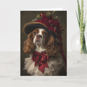 Cartes Pour Fêtes Annuelles Cavalier King Charles Spaniel Noël