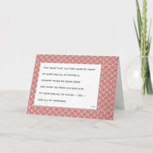 Cartes Pour Fêtes Annuelles Ce Coeur qui Flutters Joyce Valentine