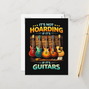 Cartes Pour Fêtes Annuelles Ce n'est pas du thésaurisation si c'est des guitar
