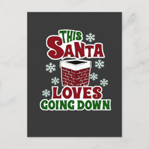 Cartes Pour Fêtes Annuelles Ce Père Noël Aime Défiler Noël Noël Noël Mauvais N