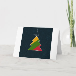 Cartes Pour Fêtes Annuelles Cébratory tree
