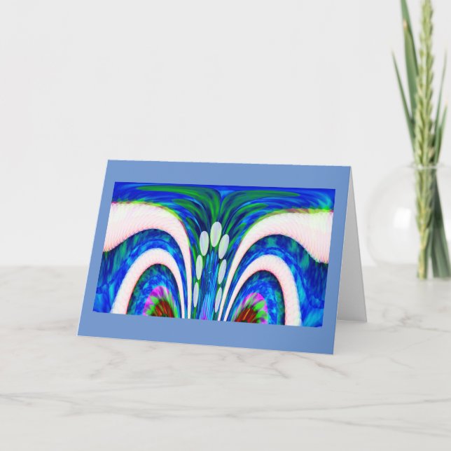 Cartes Pour Fêtes Annuelles Célébration de la nature (Devant)