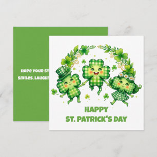 Cartes Pour Fêtes Annuelles Célébrez la Saint-Patrick