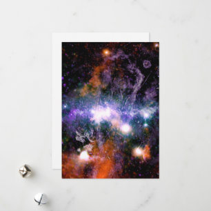 Cartes Pour Fêtes Annuelles Centre galactique de la galaxie de la Voie lactée 