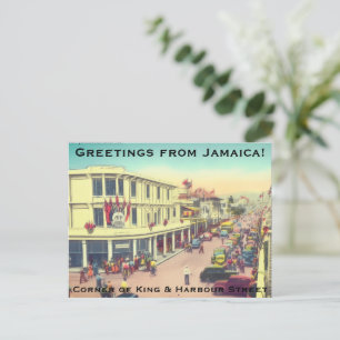 Cartes Pour Fêtes Annuelles Centre-ville de Kingston, Jamaïque (Harbour Street