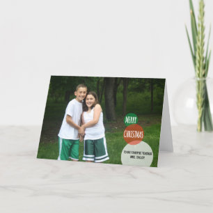 Cartes Pour Fêtes Annuelles Cercles de Joyeux Noël pour vous