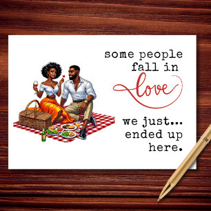 Cartes Pour Fêtes Annuelles Certaines personnes tombent amoureuses, nous avons