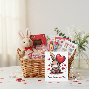 Cartes Pour Fêtes Annuelles Certains lapins vous aiment pour la Saint-Valentin
